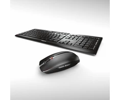 Klaviatūra ir pelė Kit Cherry Stream Desktop RF belaidė Juodas QWERTZ DE