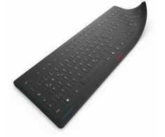 Klaviatūra Cherry Slipcover STREAM PROTECT MEMBRANE [DE] juodas 105 Tasten