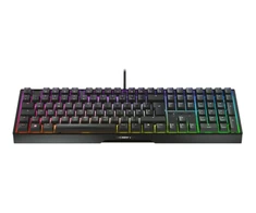 Klaviatūra do gier Cherry Xtrfy MX 3.1, port USB, przełącznik kluczykowy Cherry MX2A BROWN, układ DE, aliuminė obudowa