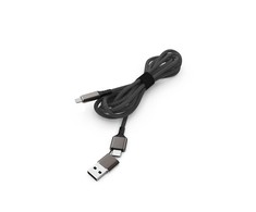 Cololight SMRTER Greitas didelės spartos duomenų kabelis, USB-C/USB-A kombinuotas kištukas, juodas