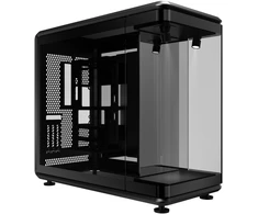 Cooler Master MasterFrame 360 Panorama , Tower-case - juodas, Panorama-Glasdesign