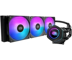Cooler Master Chłodzenie wodne cpu masterliquid core nex 360 argb juoda