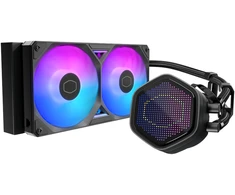 „Cooler Master“ „CoolerMaster WAK MasterLiquid 240 Atmos II Pixel LCD“ monitorius