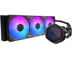 „Cooler Master“ „CoolerMaster WAK MasterLiquid 360 Atmos II Pixel LCD“ monitorius
