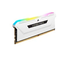 RAM Corsair Vengeance RGB Pro SL Baltas 16GB [2x8GB 3200MHz DDR4 CL16 DIMM]