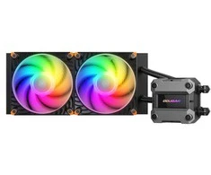 Universalus skysčio aušintuvas Cougar Gaming CGR-PSDUTRGB-B-240 12 cm Juodas