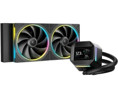 Deepcool Liquid CPU Cooler | LM240 | Juodas | Intel, AMD