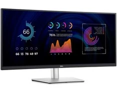 Lenktas monitorius Dell P3424WE su jungčių stotele | 34" | Ultrawide WQHD