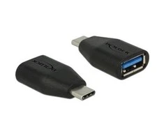 DELOCK Adapteris SuperSpeed USB 10 Gbps (USB 3.1 Gen 2) USB Type-C male > A tipo patelė