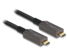Delock Aktywny Optyczny USB-C™ 4K Video + Dane + PD Kabelis 10 m