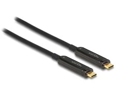 Delock Aktives Optisches USB-C Video Kabelis 4K 60 Hz 15 m