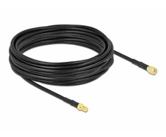 DLC DeLOCK 10m SMA m/f bendraašis kabelis CFD200 Juoda