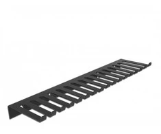 Delock kabelio laikiklis 325 x 90 mm, skirtas tvirtinti prie sienos juodas