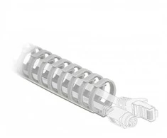 Delock Kabelkanal Flexibel selbstklebend schraubbar 35 x 30 mm - Länge 50 cm grau