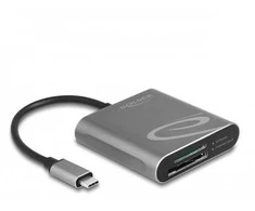 Skaitytuvas Delock Delock USB Type-C kortelių skaitytuvas skirtas SD Express ir CFexpress atminties kortelėms