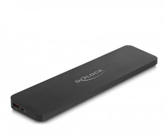 Delock USB Type-C™ Triple Ekranas Dockingstation mit DisplayLink® 4K / USB 5 Gbps / LAN / SD / Audio / PD 80 W