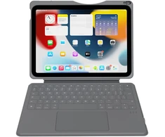 „Deqster Rugged Touch PLUS“ klaviatūra, skirta „iPad 10.9“ (10 kartos), „Bluetooth“, vokiškas išdėstymas (QWERTZ)