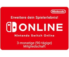 Nintendo Switch Mitgliedschaft 3 Monate 7,99 EUR