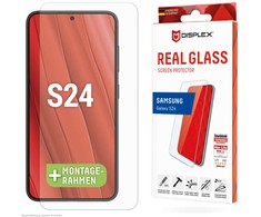 „Samsung Galaxy S25/S24“ tikras ekrano stiklas, pagamintas iš „Displex Transparent“
