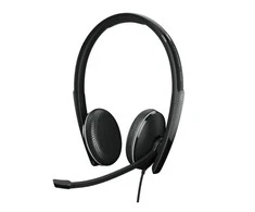 Ausinės EPOS ADAPT 165T USB-C II, USB LAIDINIS DVIPUSIS 3,5 mm + USB