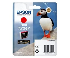 Epson T3247 | Rašalo kasetė | Raudona