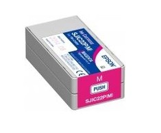 Epson SJIC22P(M) rašalo kasetė 1 vnt Originalus Rausvai raudona