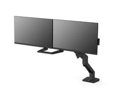 Laikiklis Ergotron HX Desk Dual Monitorius Arm (juoda)