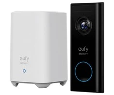 Durų skambučio, kameros ir stotelės komplektas Anker Eufy Video Doorbell 2K
