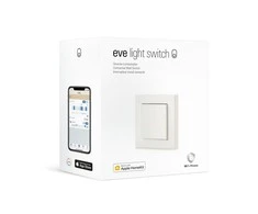 Eve Systems EVE Light Switch – prijungtas sieninis jungiklis su Apple HomeKit technologija