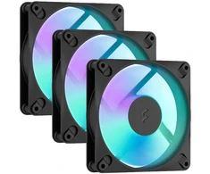 FRACTAL DESIGN Lüfter Dynamic 3-12 RGB Juodas 3-Pack