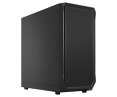Fractal Design | Focus 2 | Side window | Juodas Solid | Midi Tower | ATX