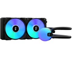Fractal Design Lumen S24 RGB Vanduo aušinimo blokas Intel, AMD, ventiliatorius