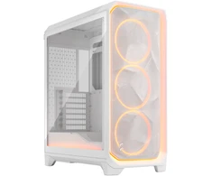 „Fractal Design Meshify 3“ | „Ambience Pro RGB Baltas TG Clear Tint“ | ATX