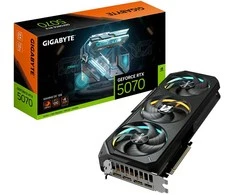 Vaizdo plokštė Gigabyte GeForce RTX 5070 GAMING OC 12G | NVIDIA | 12 GB | GeForce RTX 5070 | GDDR7 | HDMI jungtys kiekis 1 | PCI-E 5.0