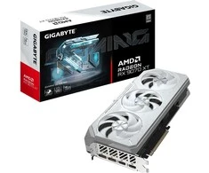 GIGABYTE Radeon RX 9070 XT GAMING OC ICE 16G Vaizdo plokštė - 16GB GDDR6, 256bit, PCI-E 5.0, 3060 MHz Core Clock, 2 x DisplayPort, 2 x HDMI, GV-R907XGAMINGOCICE-16GD