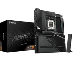 „GIGABYTE X870 AORUS STEALTH“ pagrindinė plokštė – palaiko AMD Ryzen 9000 procesorius, 16+2+2 fazių skaitmeninį VRM, iki 8200 Hz DDR5 (OC), 2xPCIe 5.0 + 2xPCIe 4.0, „Wi-Fi 7“, 5 GbE LAN, USB 4, AMD, Socket AM5, AMD Ryzen 7000 serija, AMD Ryzen 8000 serija, AMD Ryzen 9000 serija, Socket AM5, DDR5-SDRAM, 256 GB