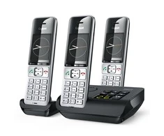 Gigaset COMFORT 500A trio sidabrinė-juoda