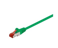 Goobay GB CAT6 S/FTP RJ45 PIMF 0.25M Žalias