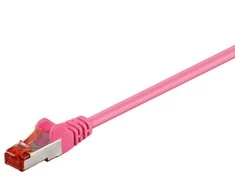 „Goobay CAT 6“ jungties kabelis, S/FTP (PiMF), violetinis – laido ilgis 10 m