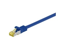 Wentronic RJ45 tinklo kabelis, S/FTP, Cat7, 5m mėlynas (PIMF)