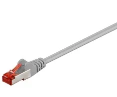 Eigenbrand Goobay 7,5 m CAT 6 pataisų kabelis, S/FTP (PiMF), pilkas