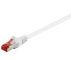 Wentronic Goobay GB CAT6 TINKLO KABELIS, S/FTP, Baltas, 7.5M, LSZH
