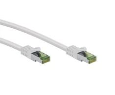 Goobay Kabelis LAN Patchcord CAT 8.1 GHMT S/FTP balta 2m