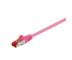 Goobay CAT 6 Jungiamasis kabelis, S/FTP (PiMF), Violetinė - Kabelio ilgis 2 m