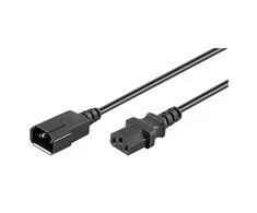 Goobay IEC prailginimas, 3m, juodas