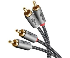 Goobay Gogobay Plus stereo kabelis, 5,0 m