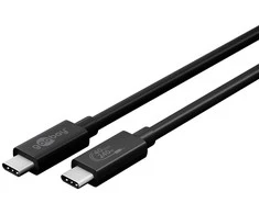Goobay Laidas USB-C USB4 Gen 3x2 40 Gb/s 240W Ilgis 0,7m