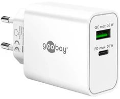 Goobay 75336, Indoor, AC, Baltas