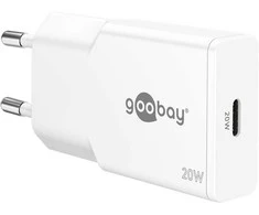 Goobay USB-C™ PD GaN plonas greitasis įkroviklis (20 W)