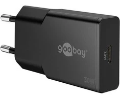 Goobay USB-C™ PD GaN plonas greitasis įkroviklis (30 W)
